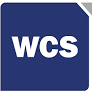 WCS logo on a dark blue background