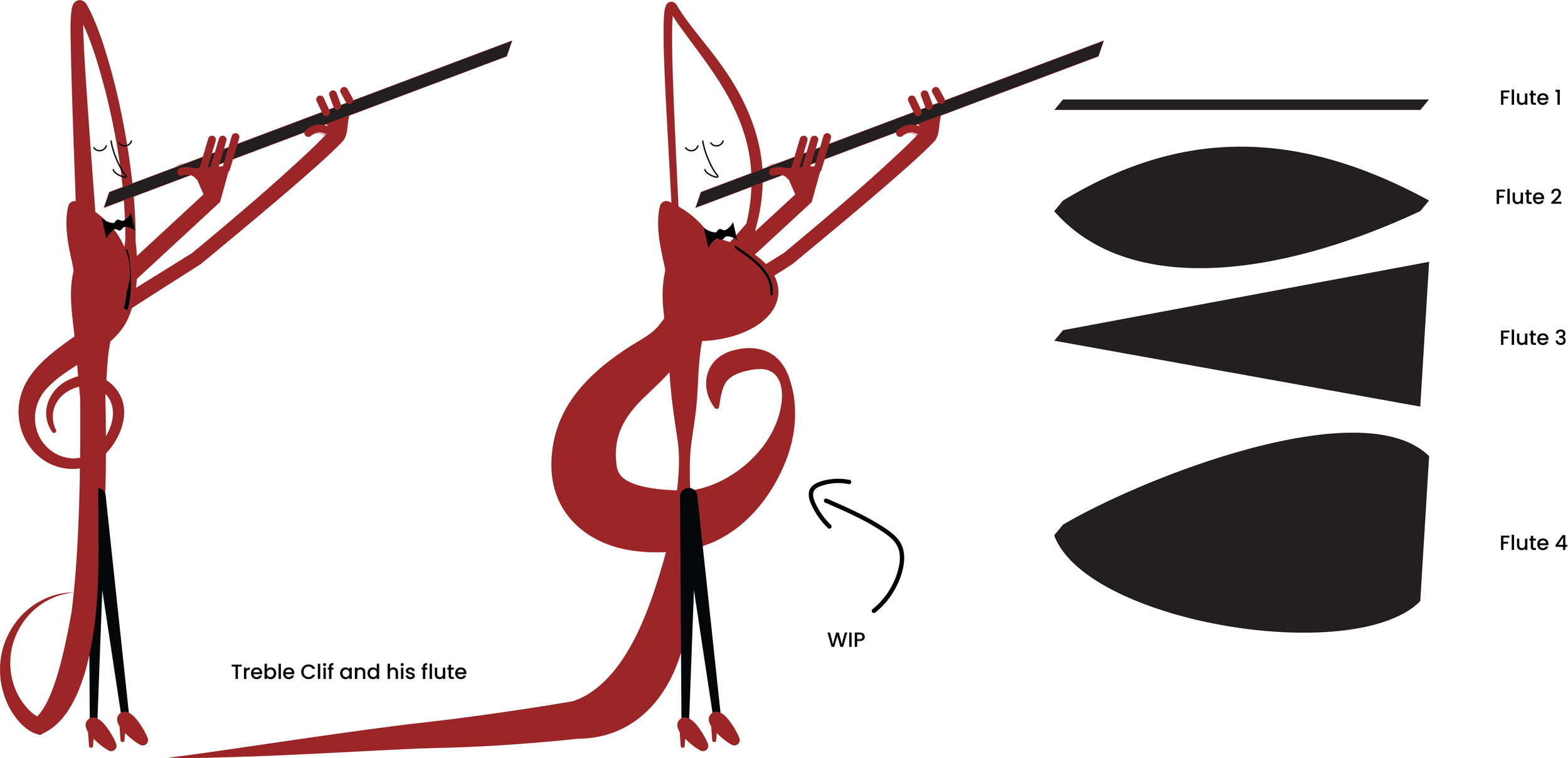 Character and Prop design for the animation