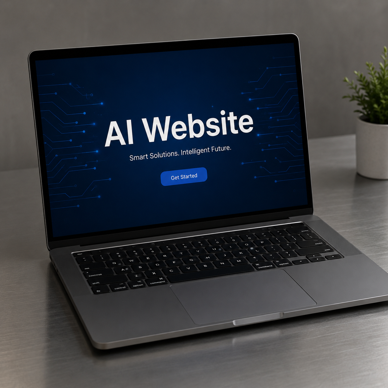 AI-Created Website
