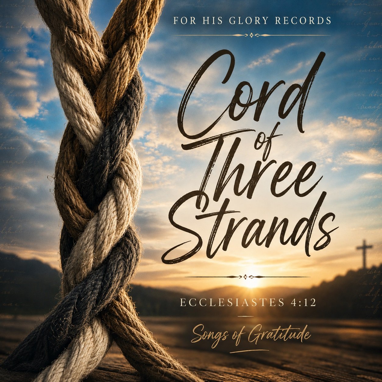 Album image of a three strand rope
