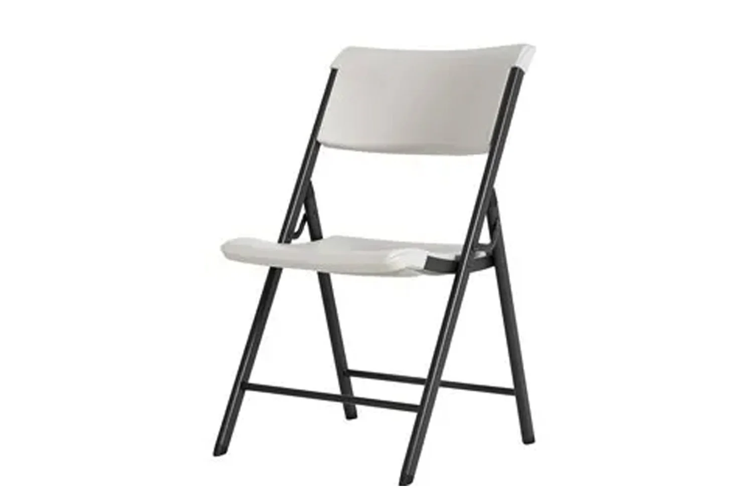 White & Gray Folding Chairs