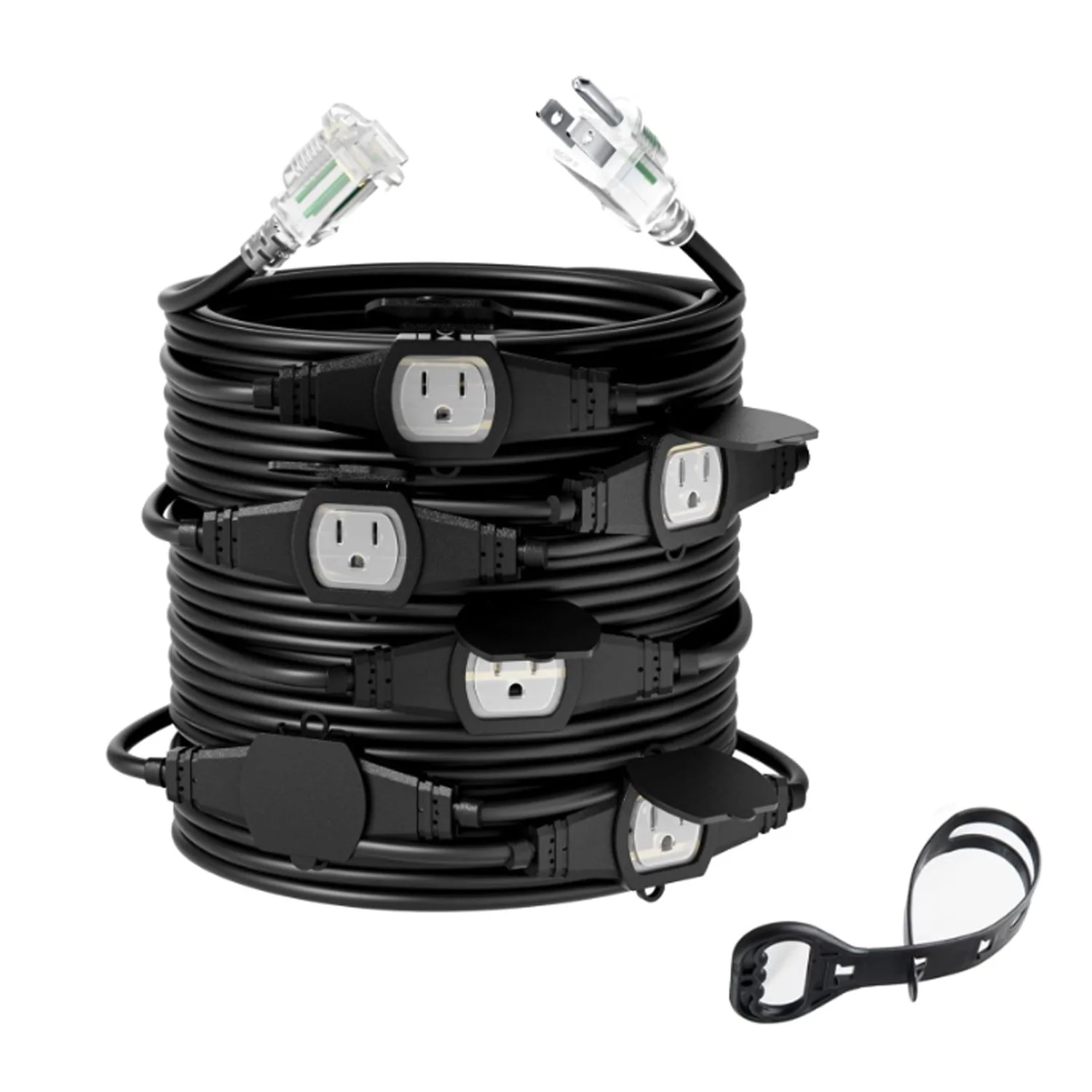 Multiple Outlet Electrical System, Black