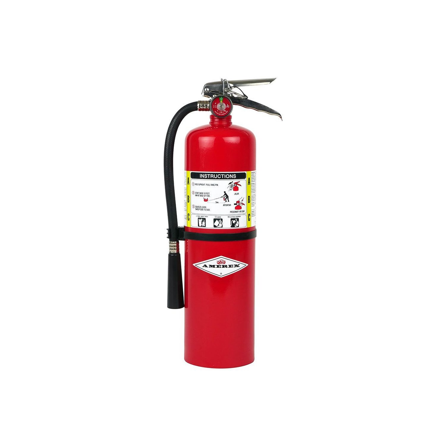 Tent Mounted Fire Extinguisher
