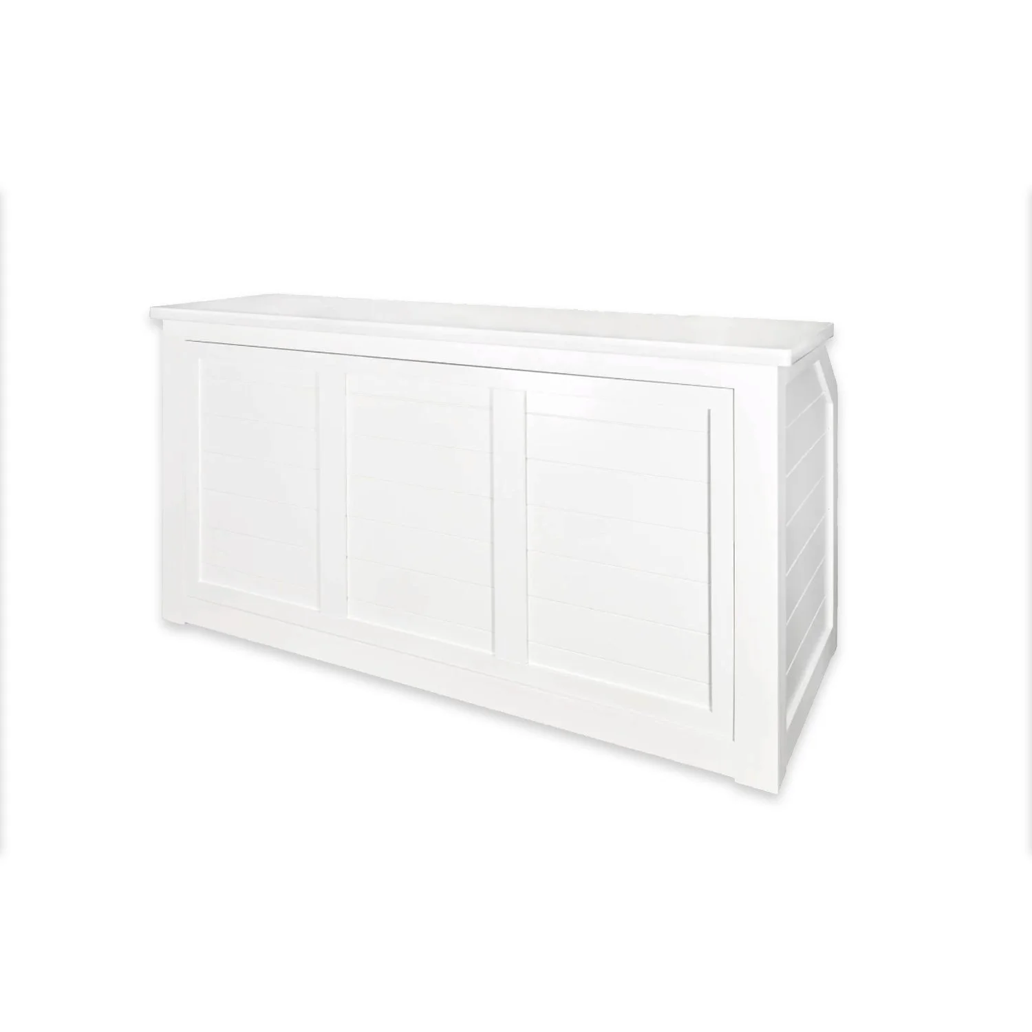7’ Bar Station w/ Shelf and Reversible Front