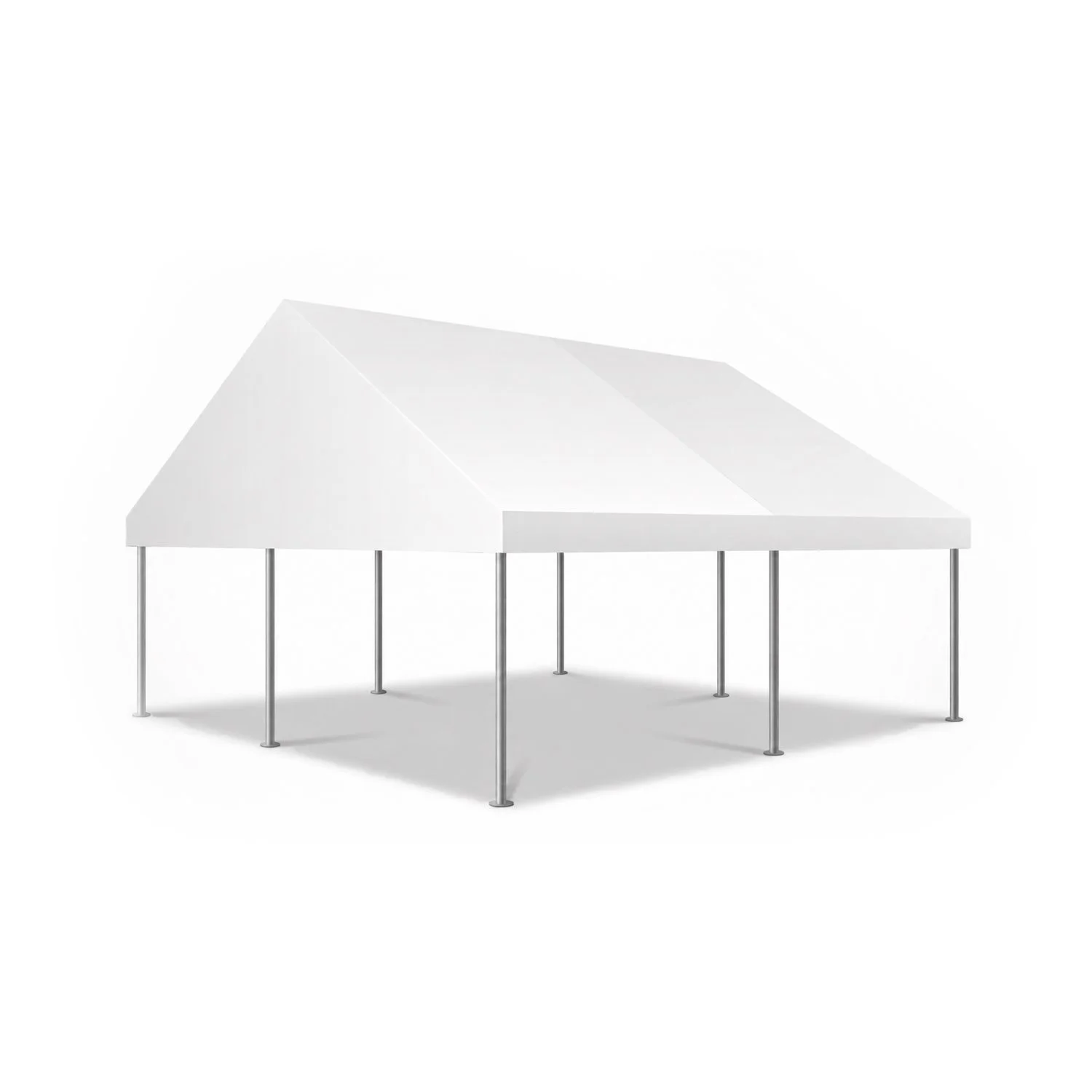 30' x 30' Frame Tent White Top