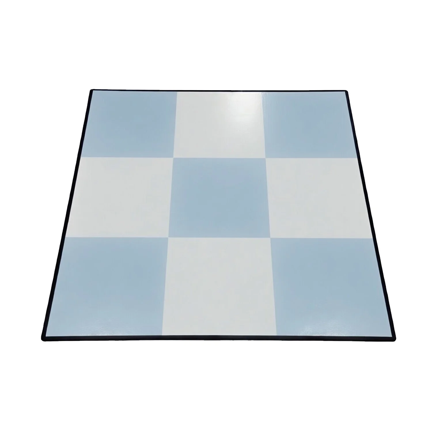 Blue & White Checkerboard