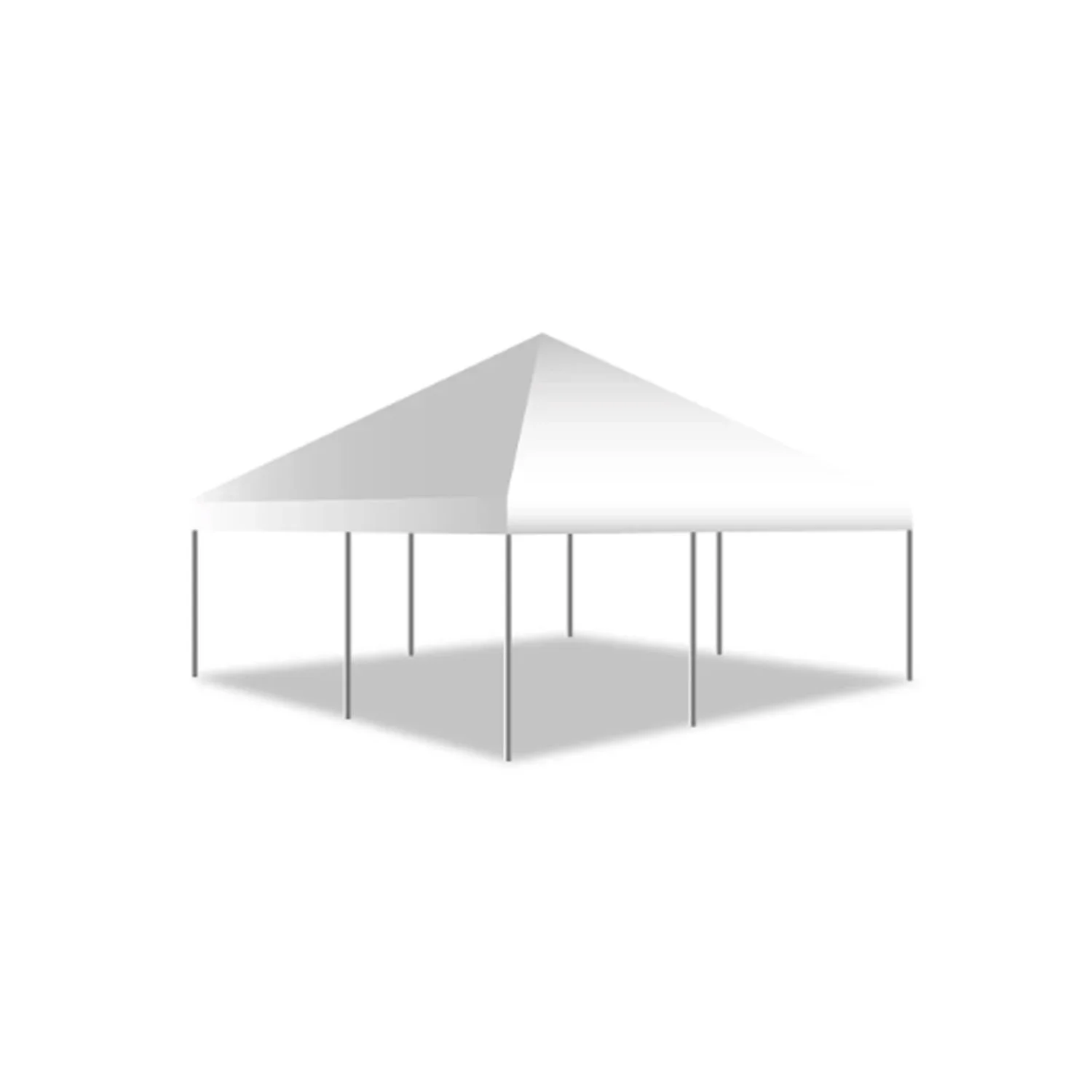 20' x 20' Frame Tent White Top