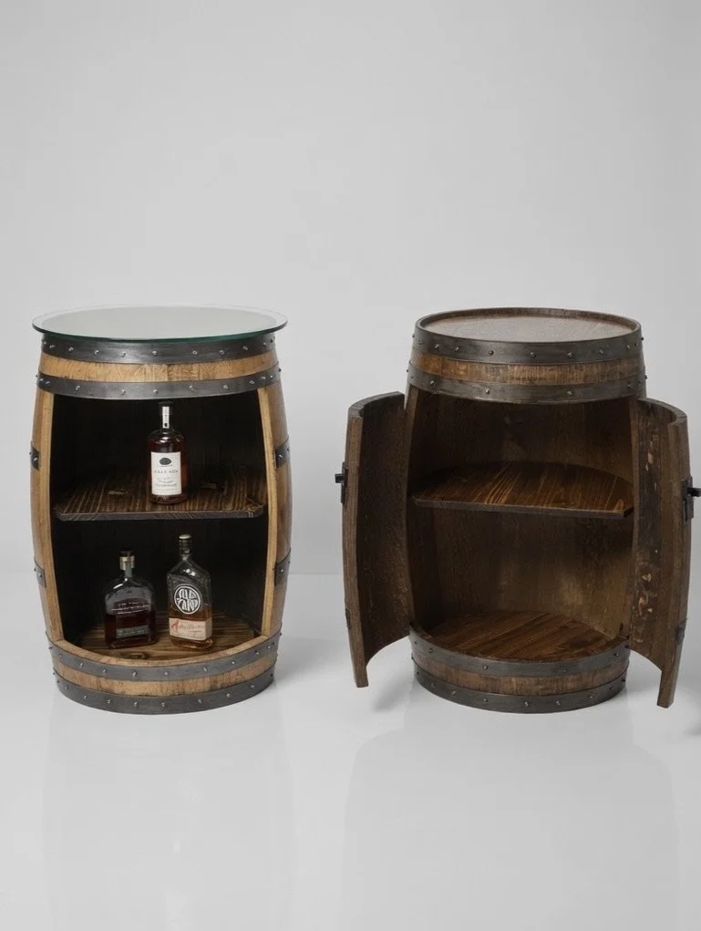 Barrel Cabinet Bar