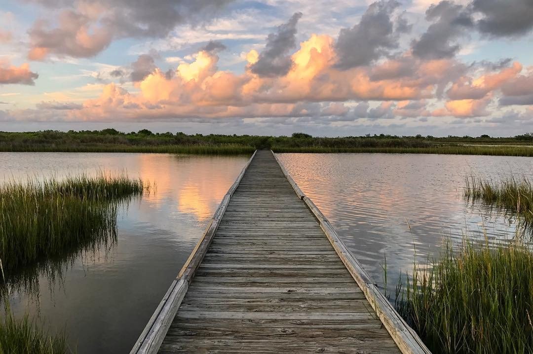 Galveston State Park overnight: canoes, campfire, and a Buc-ee's stop