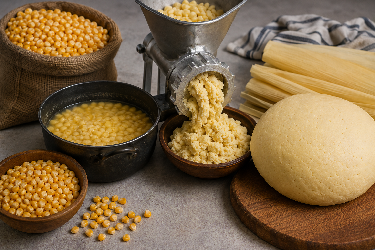 GRANO A LA MASA