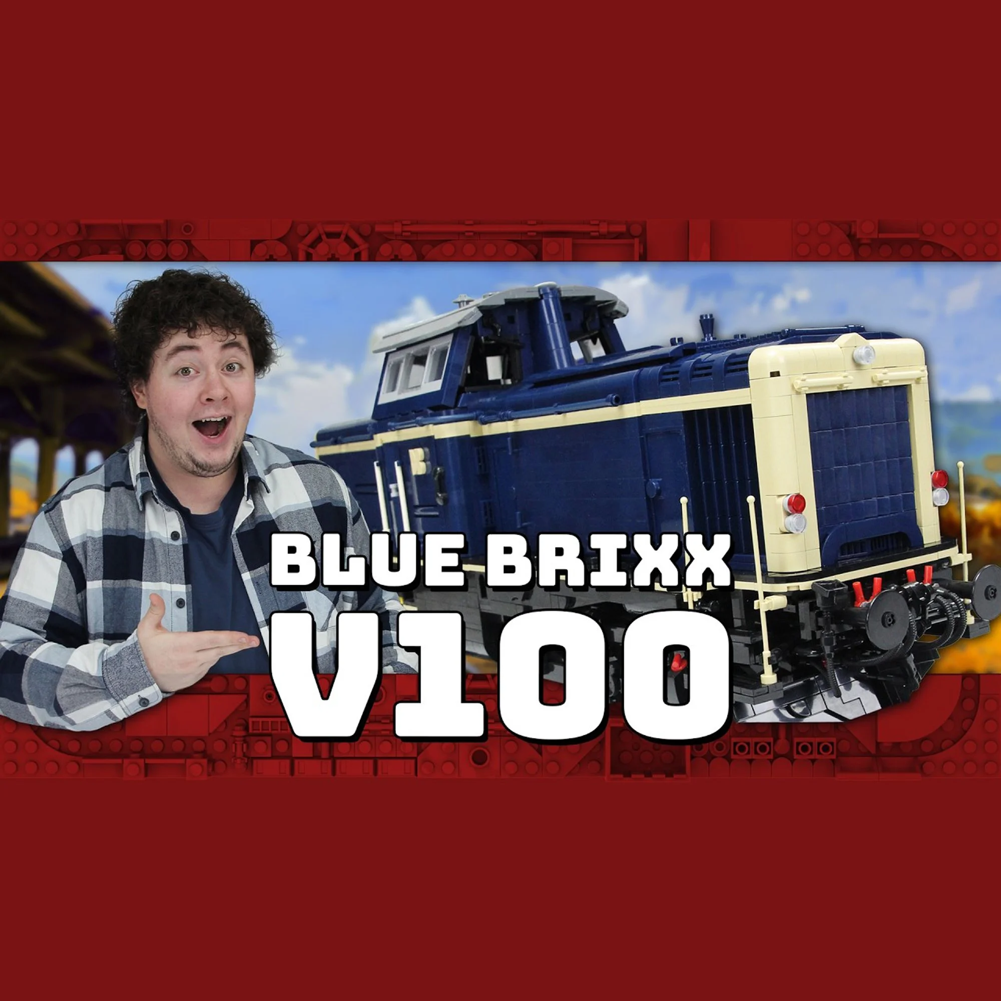 V100 Displaylok (aber Dunkelblau)