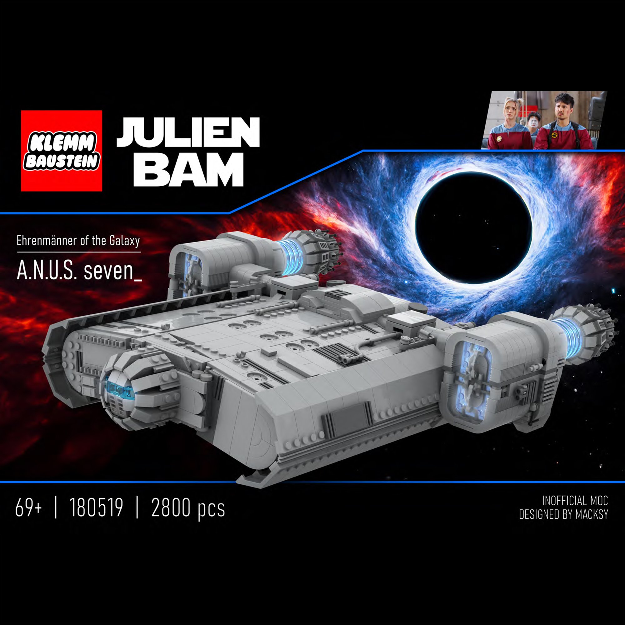 A.N.U.S. seven_ (Julien Bam Raumschiff)