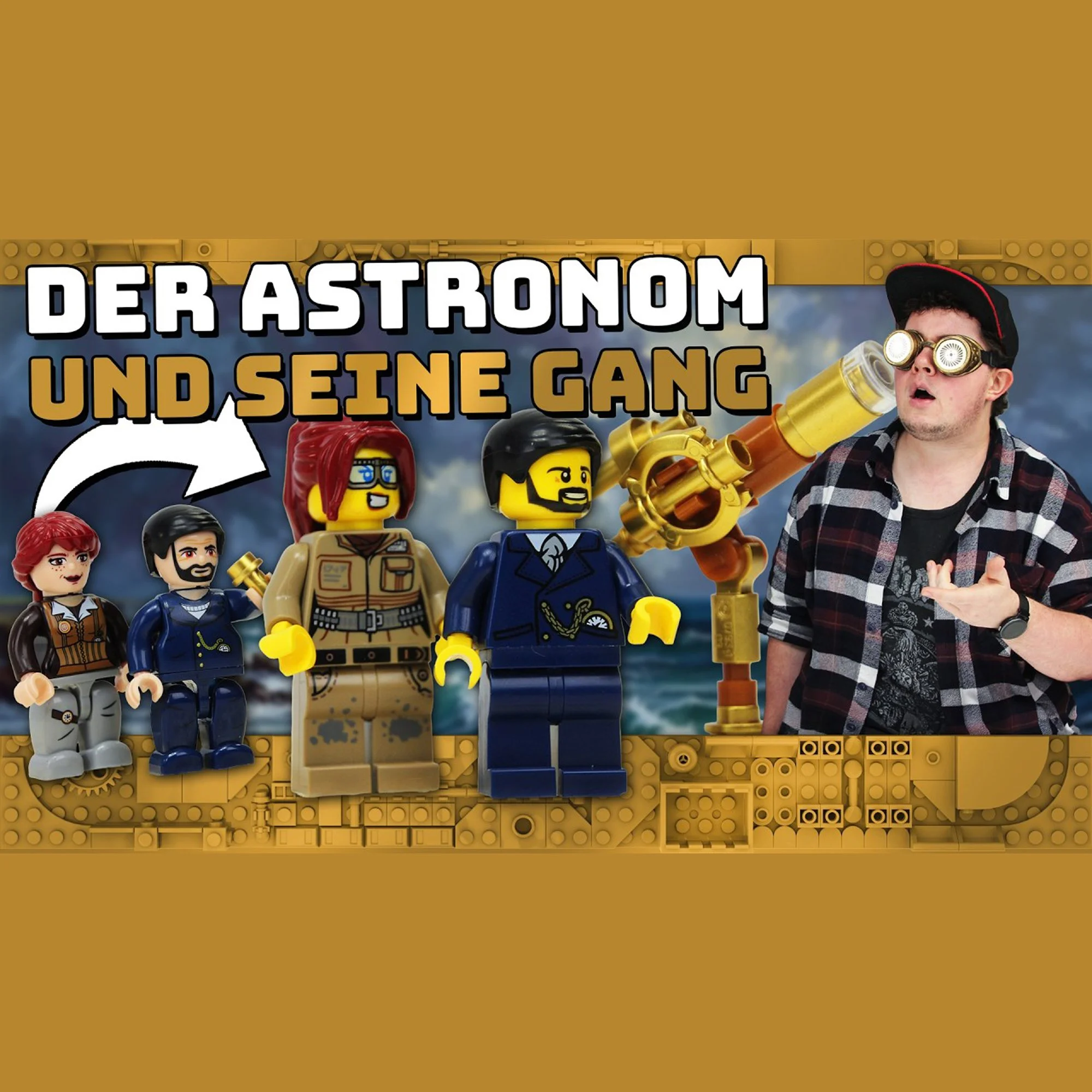 Astronomische Minifiguren (aber anders)