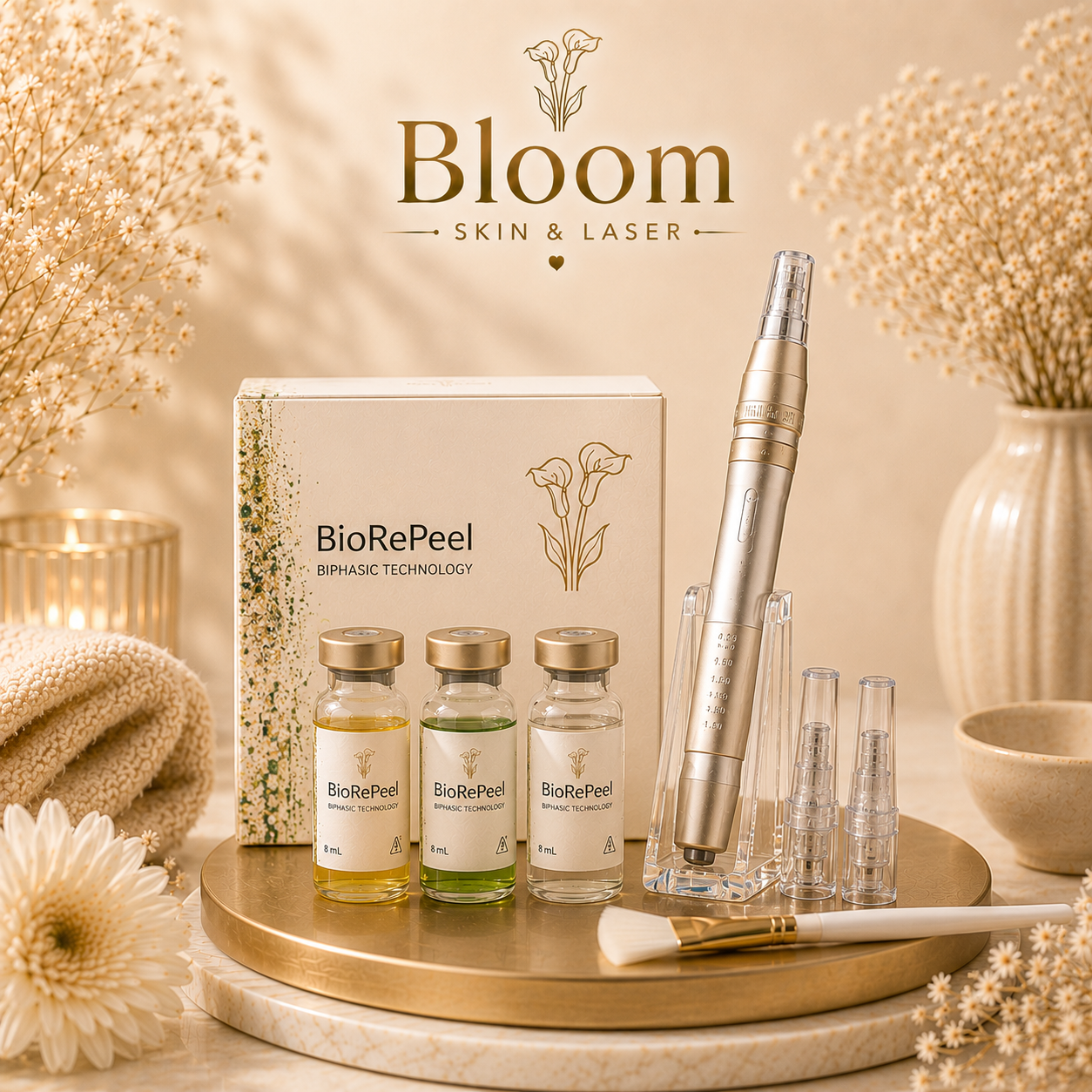 Microneedling with BioRePeel