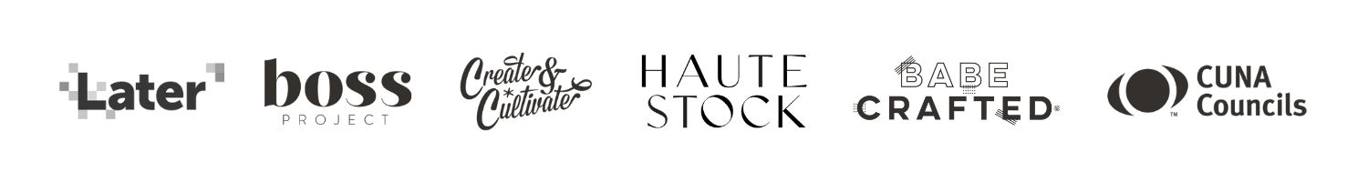 A collection of logos for various organizations and brands.