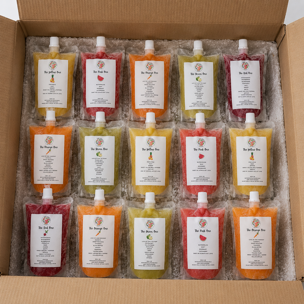 5-Day Juice Reset (15 Cold-Pressed Juice Pouches)