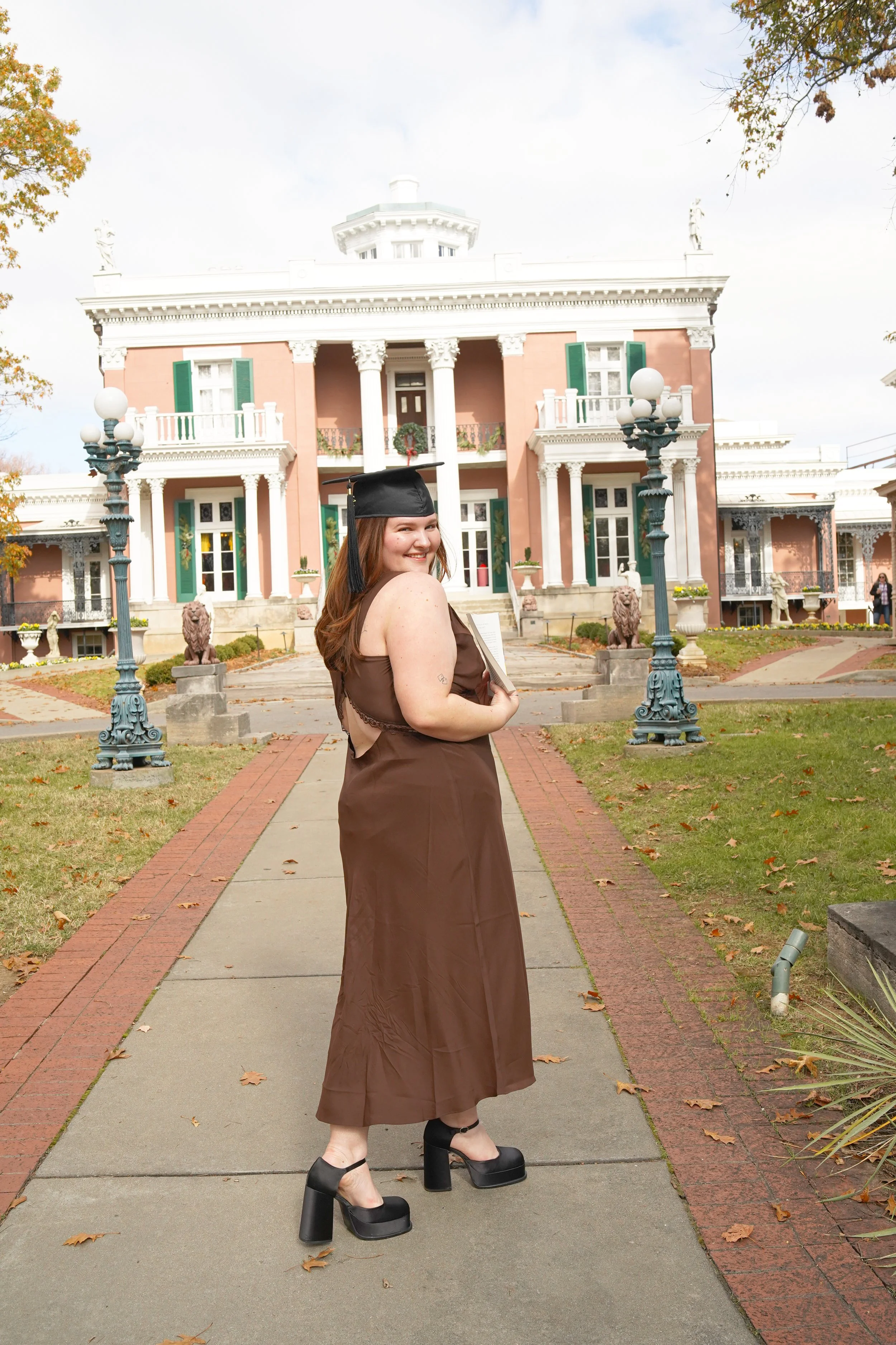 Great graduation photo idea for those studying education, english, writing, etc.