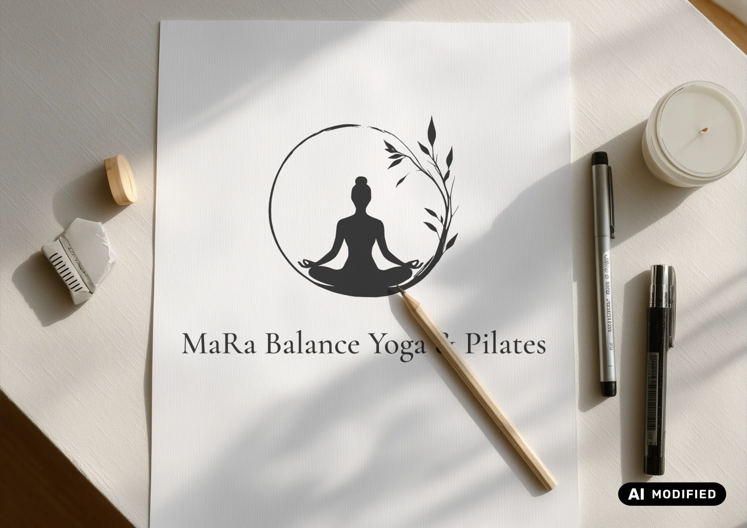 fuxstudio-Logodesign-Design-Layout-Portfolio-Bleistift-Papier-MaRa-Balance-Yoga.webp