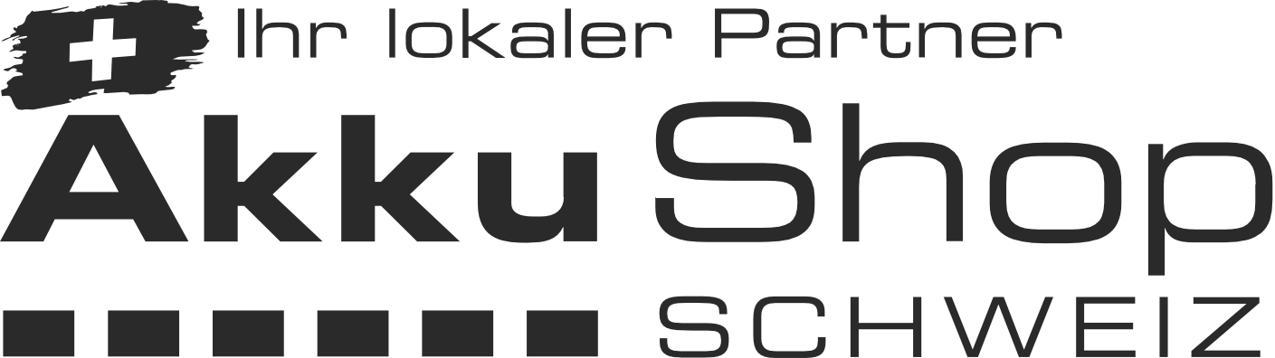 Logo des Unternehmens AkkuShop aus der Schweiz.