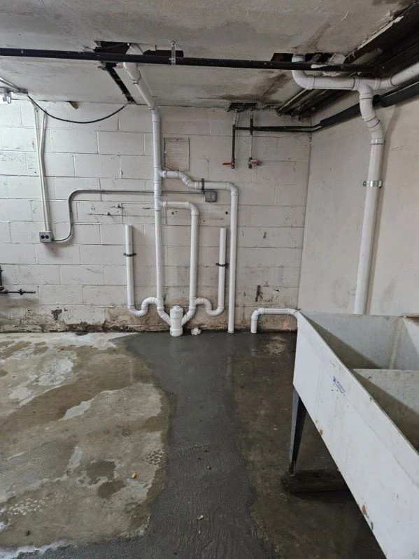 Drain Redirects in Apt. Complex