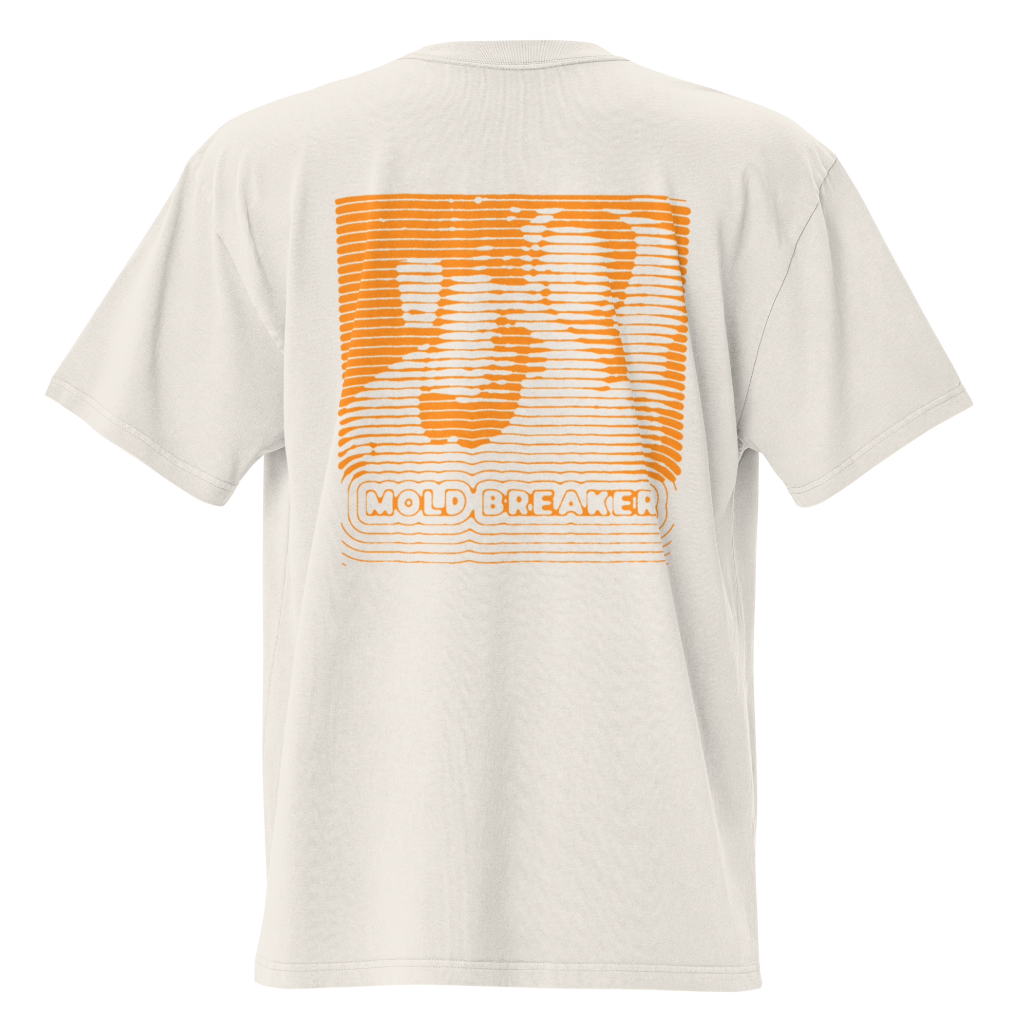 Orange Surge Oversized Tee