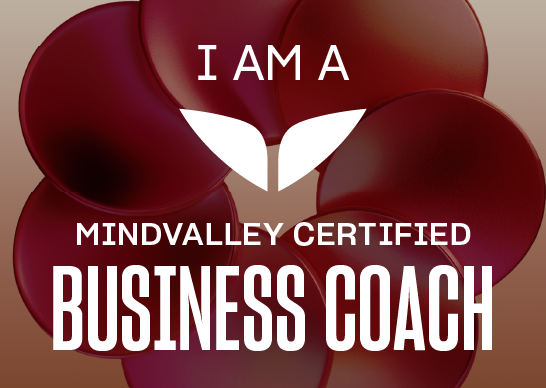 Mindvalley Certified Business Coach Badge.