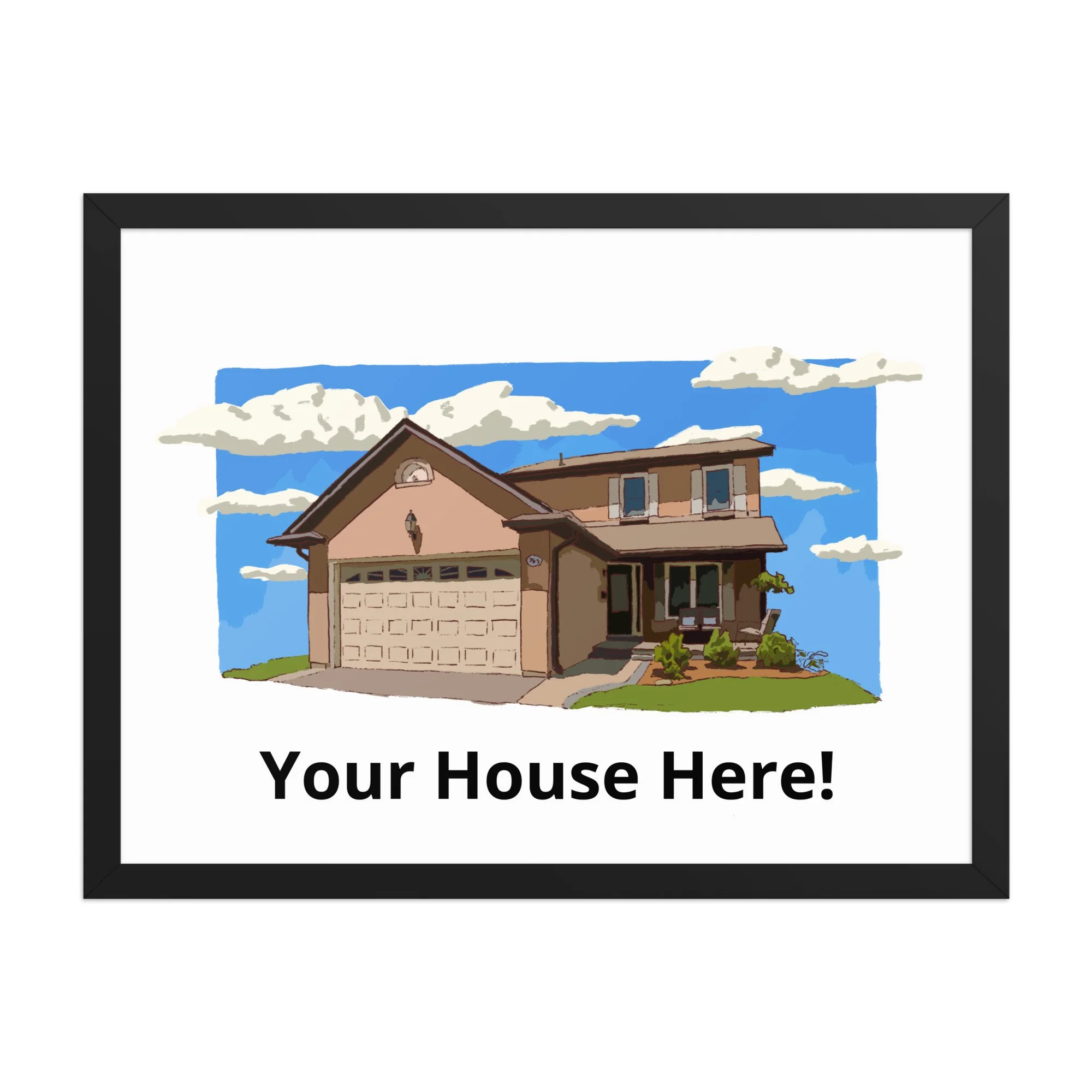 Custom House Portrait