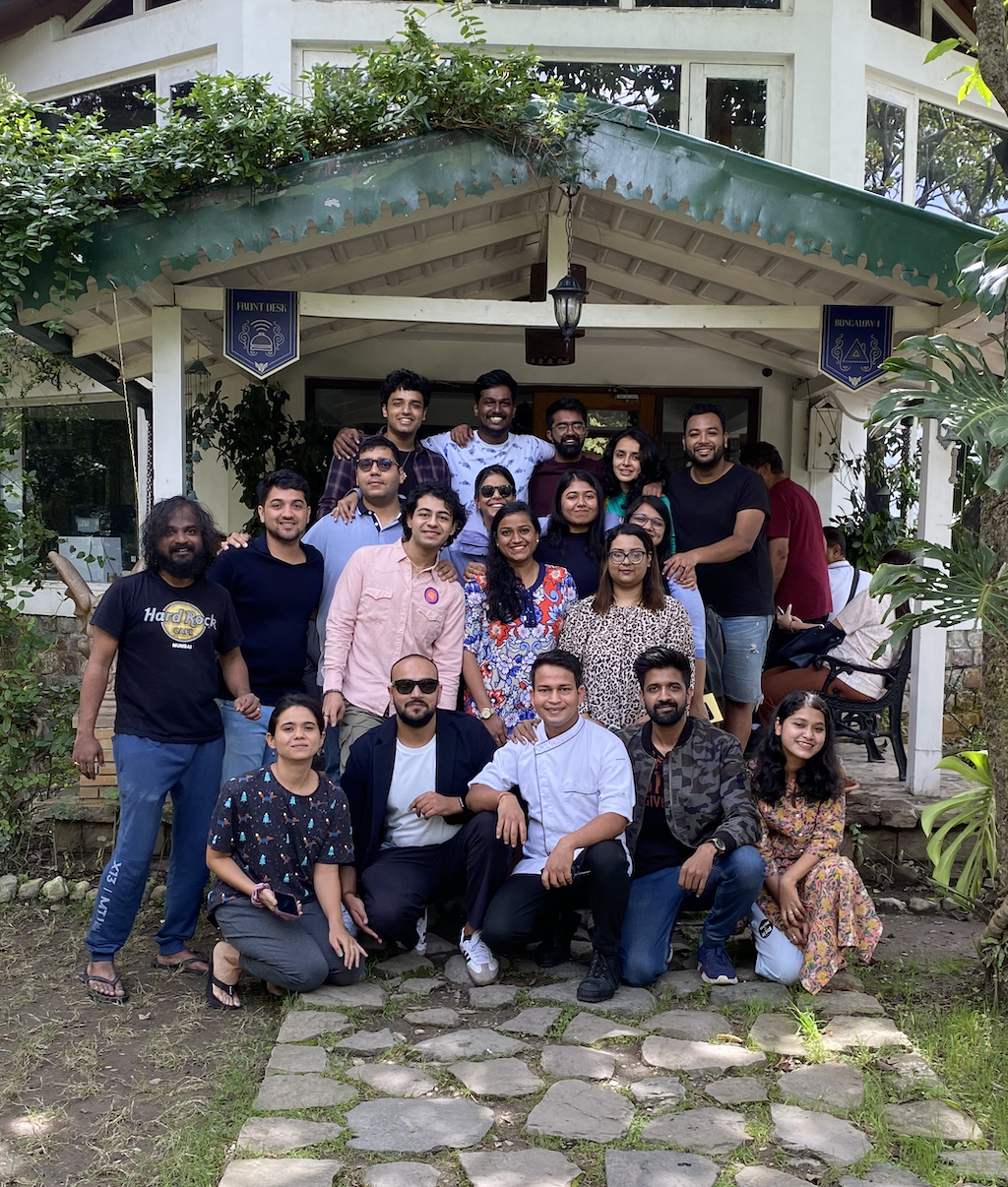 Community of entrepreneurs, creators, and multipotentialites at a BHX Project with facilitator Vishesh Khakhar