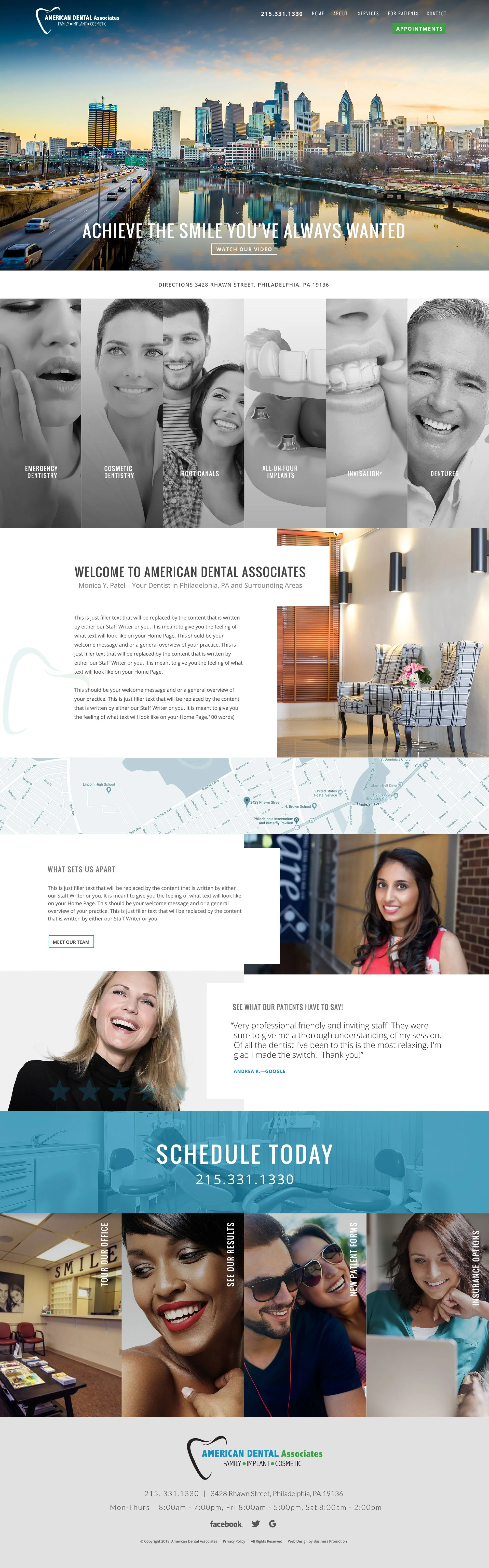 website design