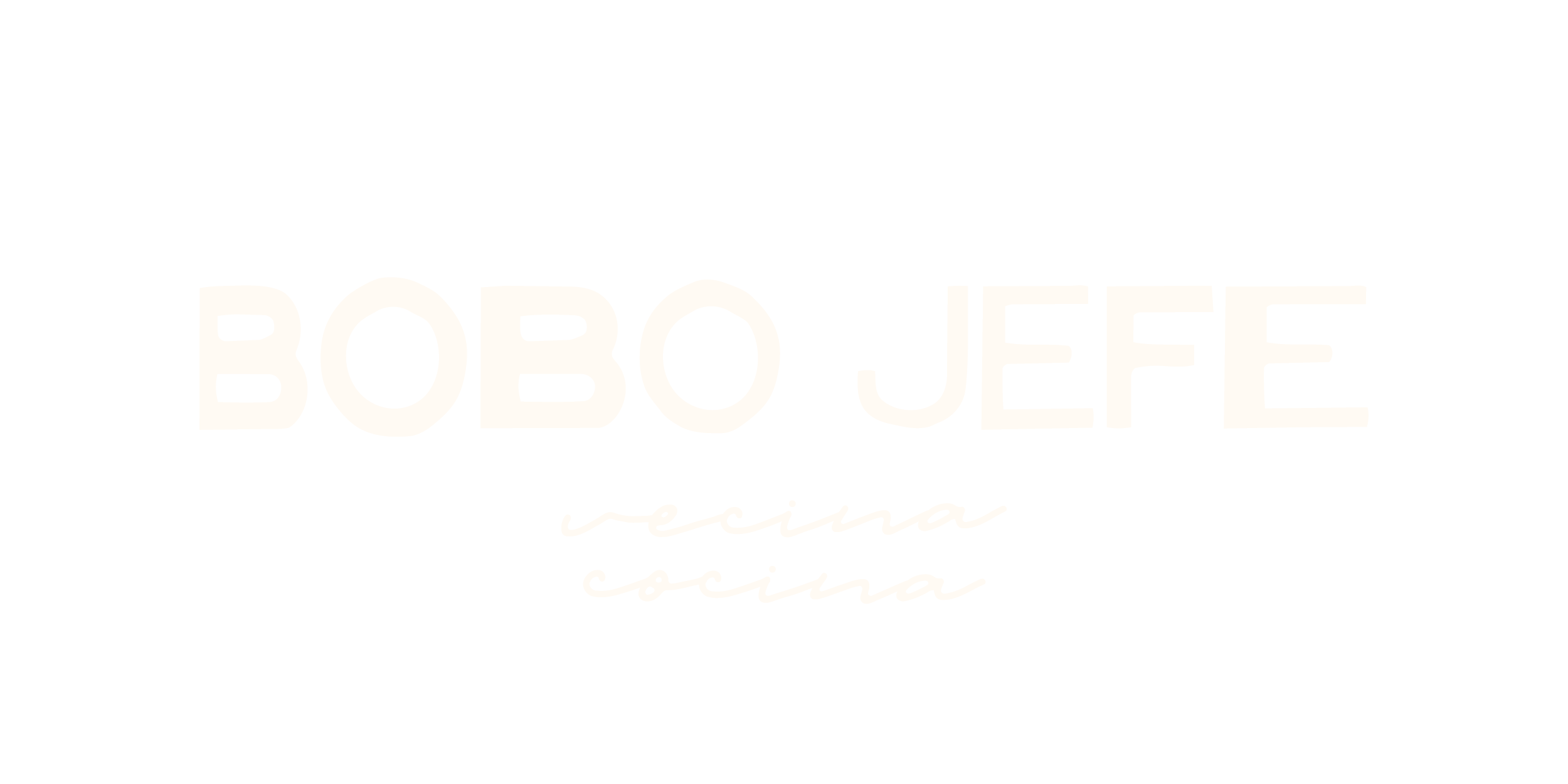 Logo with the text 'BOBO JEFÉ' in large white uppercase letters and 'vespa cocina' in smaller cursive below, on a black background.