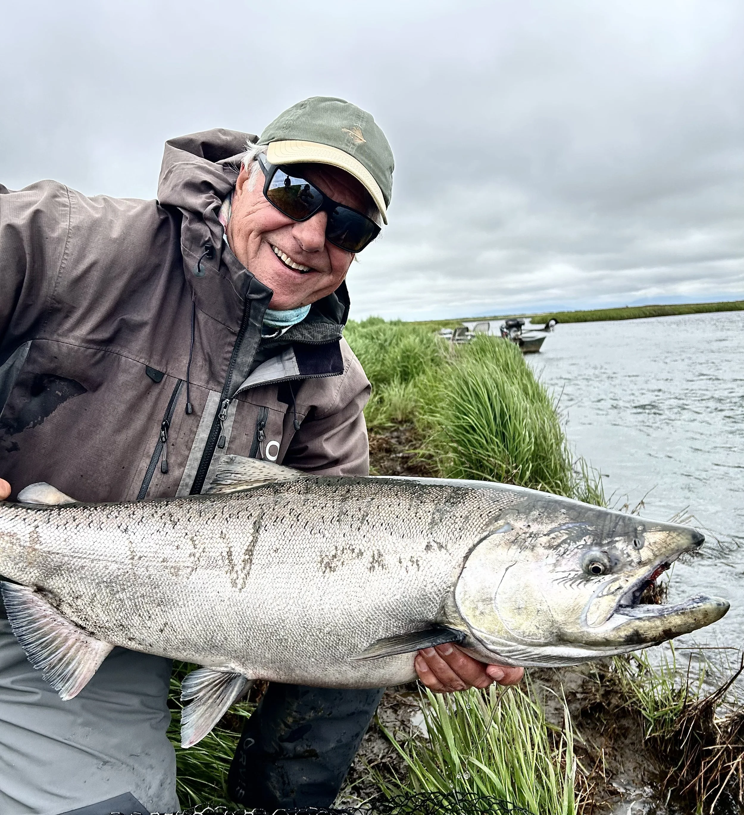 Mike with a hefty one on the Cinder