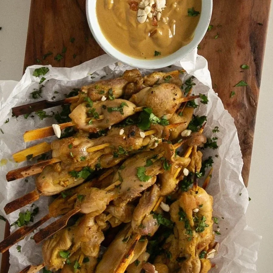 Chicken Satay Skewers
