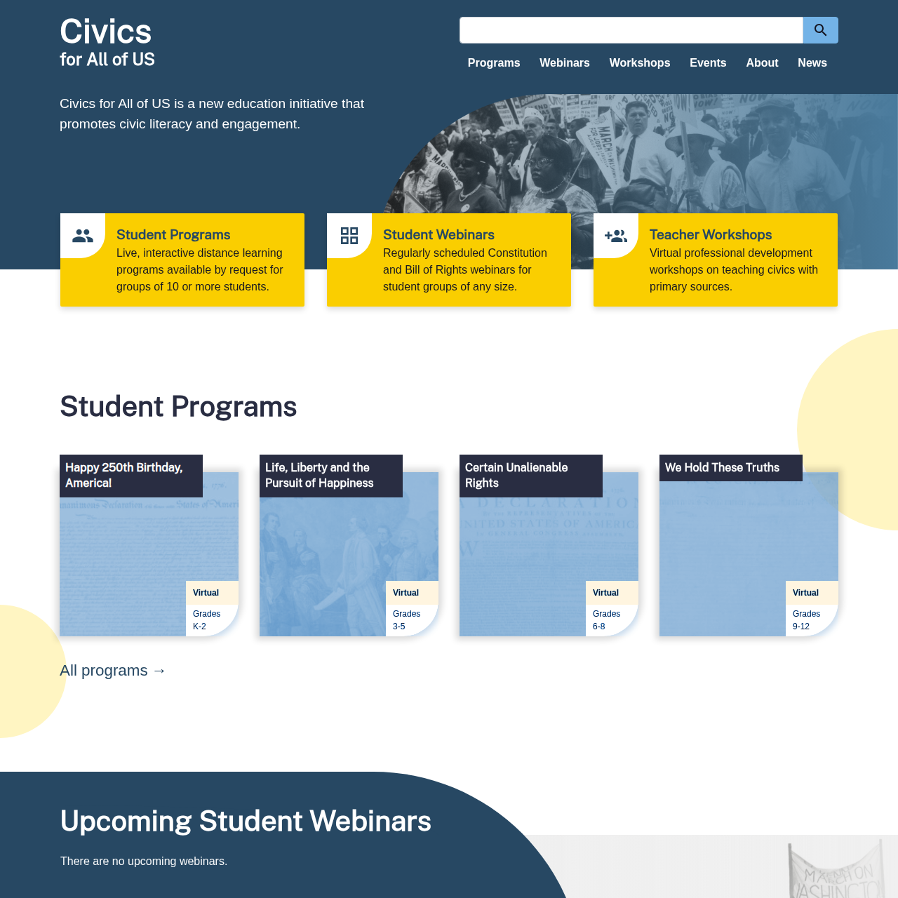Civics for All of US