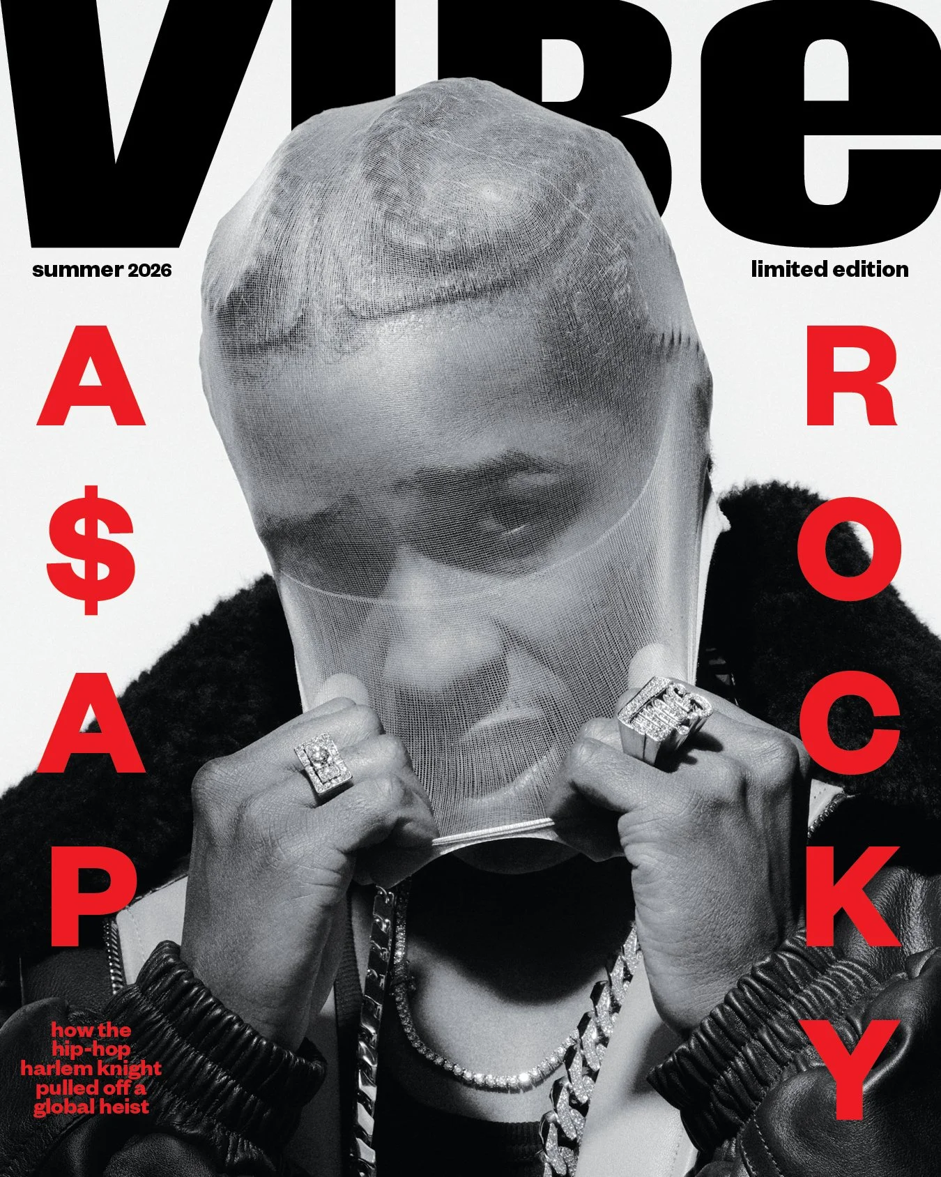 Vibe Magazine · Summer 2026 · ASAP Rocky Cover