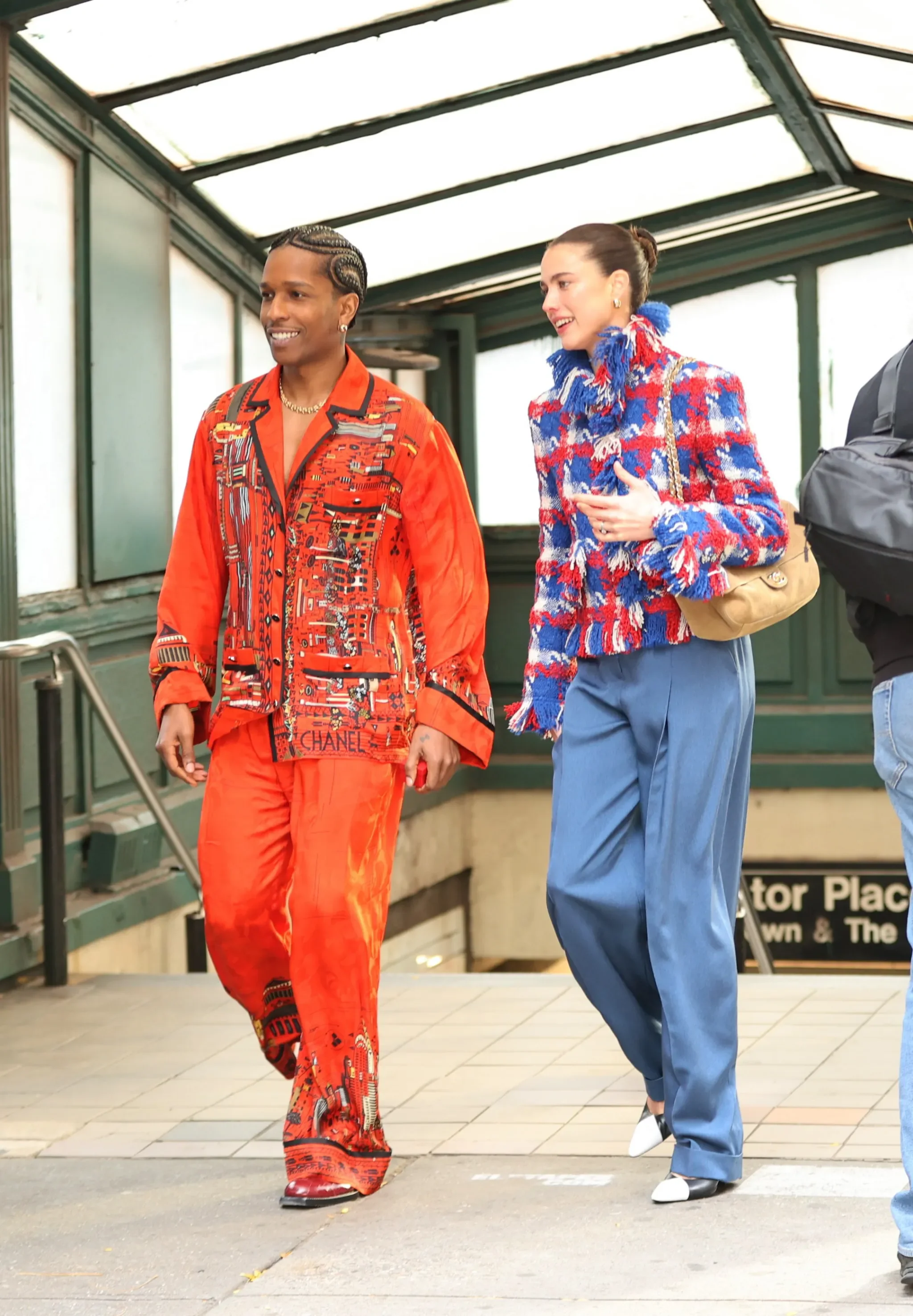 $AP Rocky x Chanel · Métiers d'Art 2026 Short Film · Directed by Michel Gondry · On Set · October 2025 · New York City