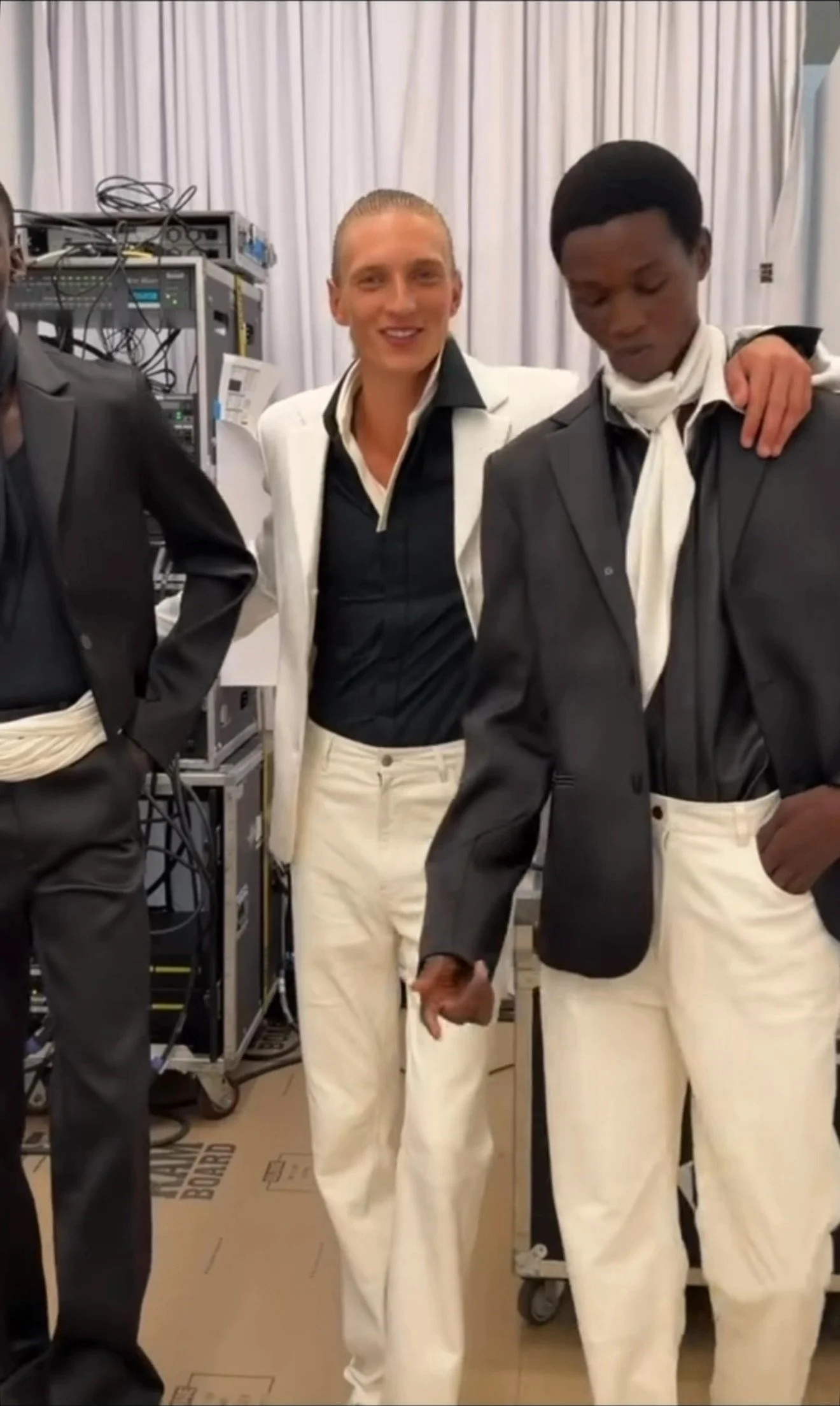 Simkhai · Spring/Summer 2027 · NYFW Backstage · Hair Team: Guido Palau · Grooming by Danny Espinal