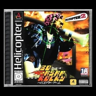 A$AP Rocky · "Helicopter" Single Cover · Don't Be Dumb Era · January 2026 · New York City