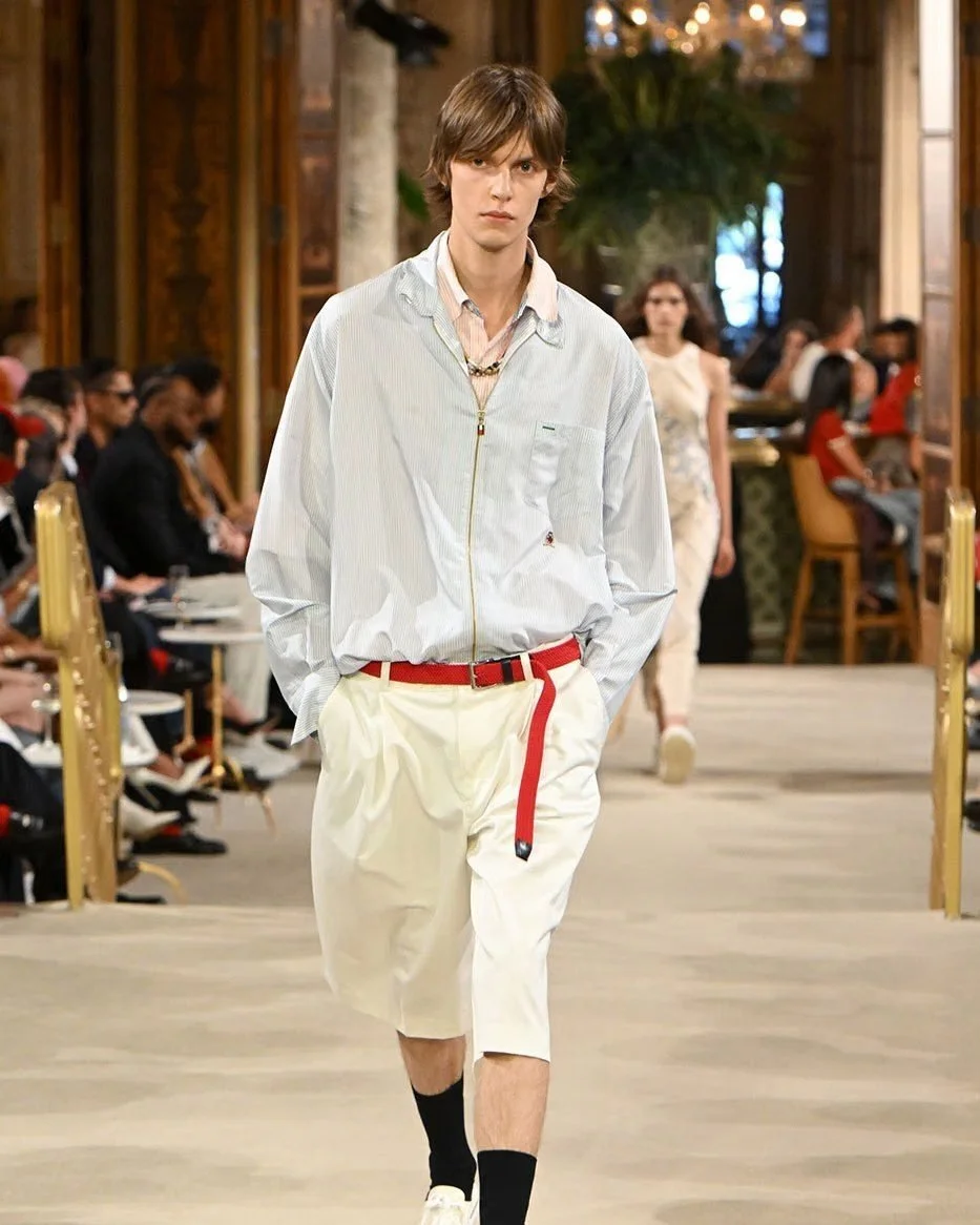 Tommy Hilfiger · Spring/Summer 2027 · NYFW · The Plaza · Hair Team: Guido Palau · Grooming by Danny Espinal · Image: Tommy Hilfiger