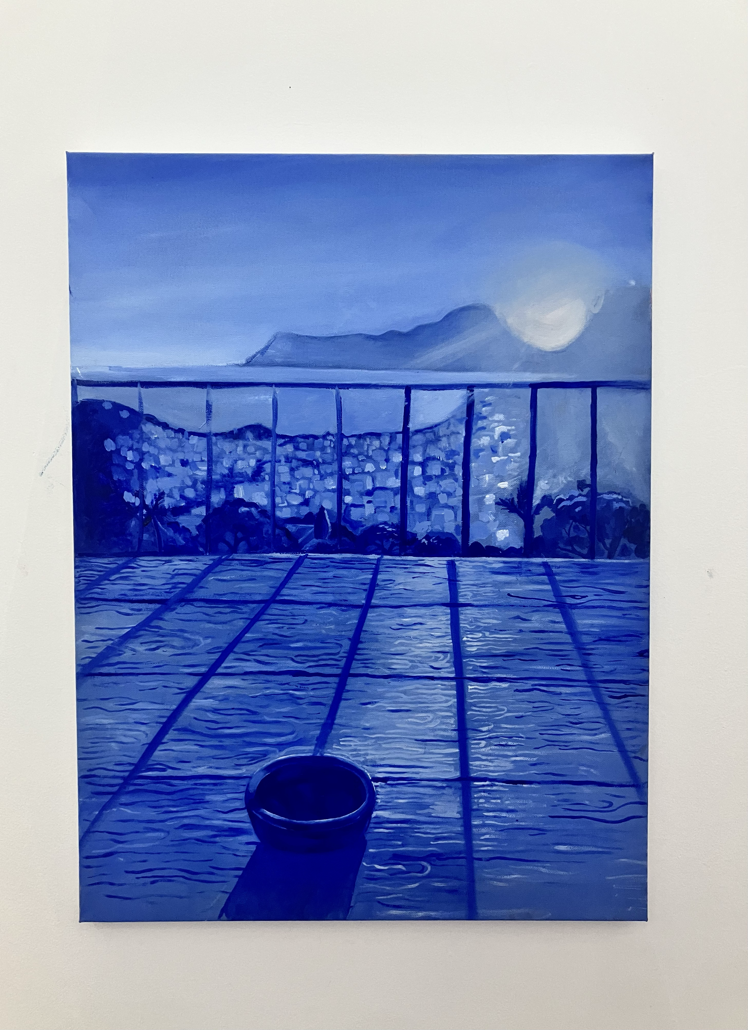 View From Home,
Oil on canvas
64cm x 46 cm, 2025