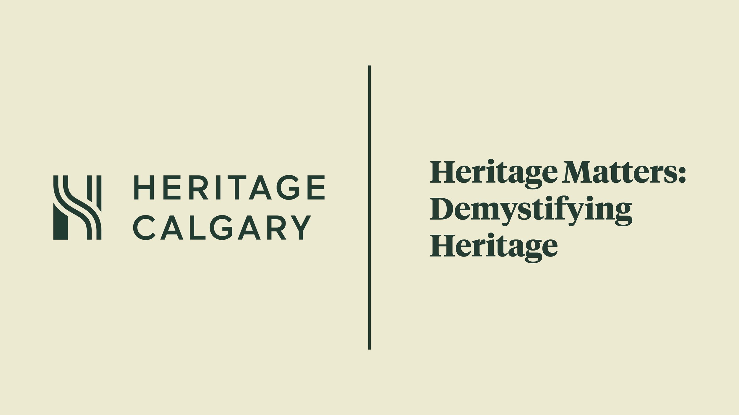 "Demystifying Heritage" - October 2023 Event Recording