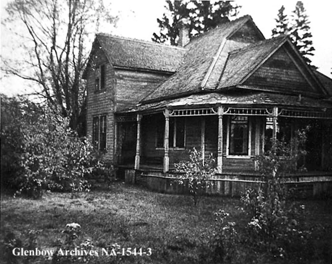 New Street house, Calgary, Alberta. Photo from the Glenbow Archives. 1967.