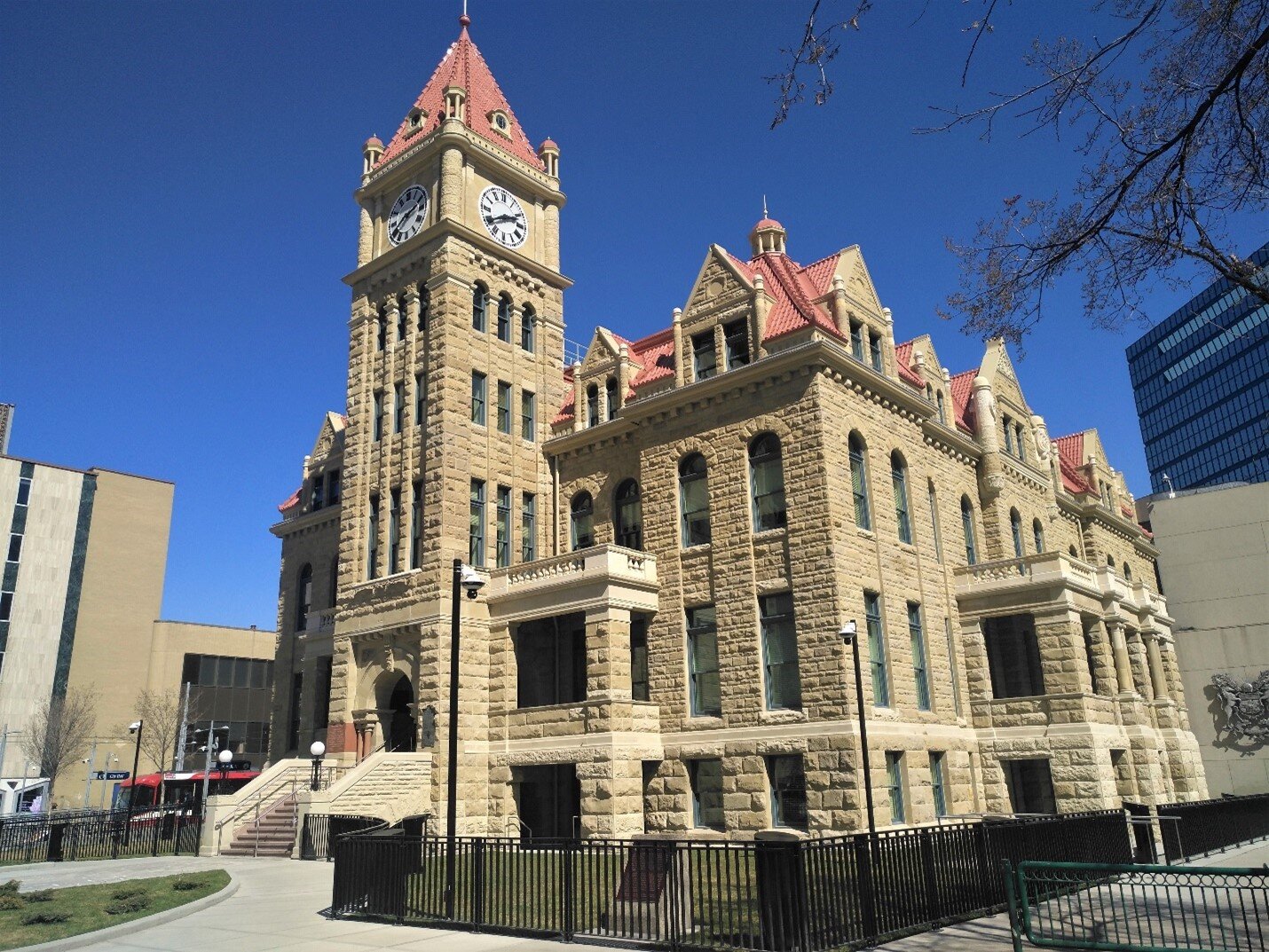 The newly restored City Hall. Photo by C.W. Gross.