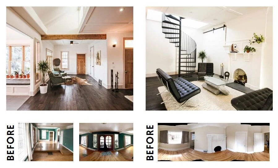 Before and after at The Withrow. Image: Studio North.