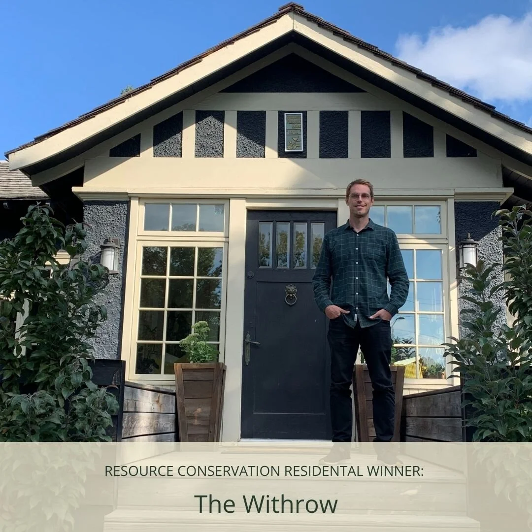 2021 Heritage Calgary Awards - Resource Conservation - Residential: The Withrow