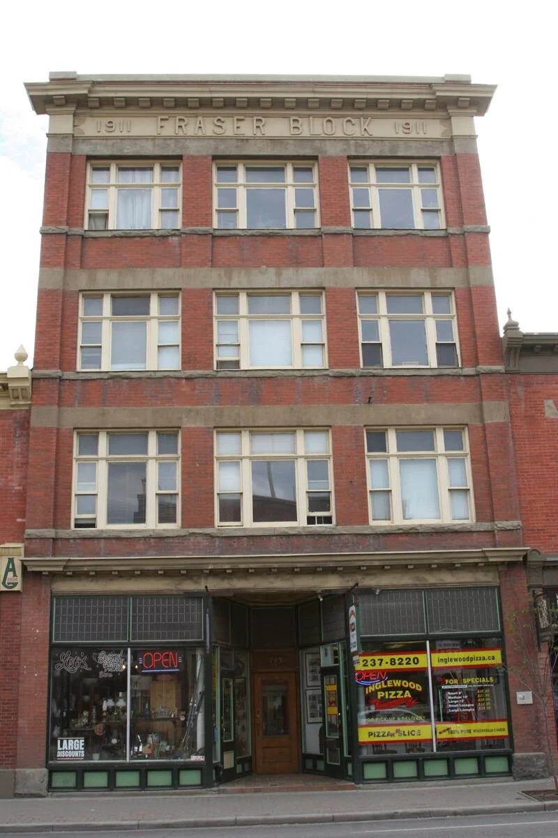 Fraser Block. Inventory of Evaluated Historic Resources.