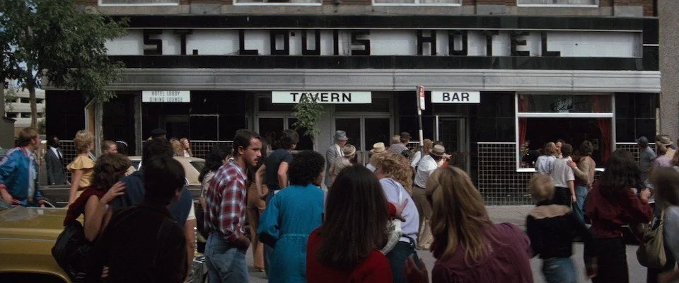 The iconic St. Louis Hotel, featured in the 1983 film, Superman III. (Warner Bros. Pictures)