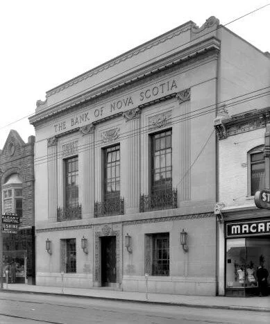 The Bank of Nova Scotia Provincial Historic Resource. Provincial Archives of Alberta, P.4391.