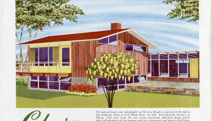 Illustration from 1957 Trend House brochure, via the Trend House Chronicles.