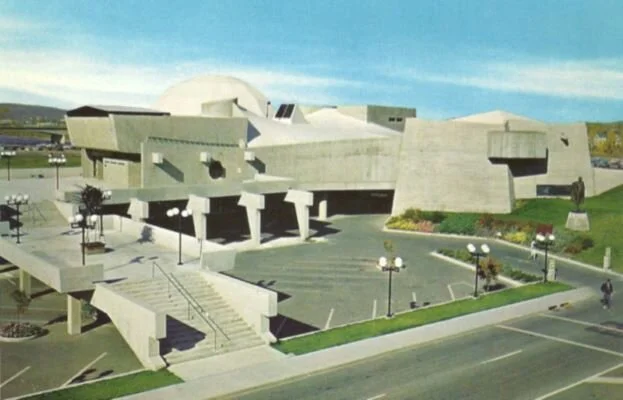 Centennial Planetarium. 1970, R. Hopf. Designed by Calgary architectural firm McMillan, Long and Associates.