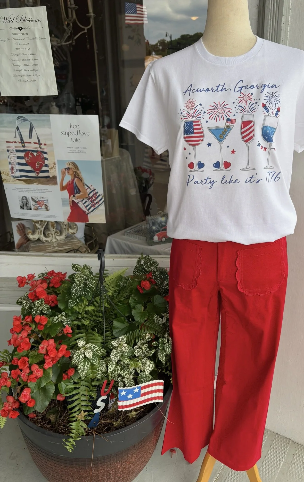 Stars, Stripes &amp; Summer Treasures: Celebrate Summer at Wild Blossoms an Acworth Boutique